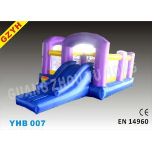 China EN14960 Open Toddler Inflatable Jumpers Bouncers Slide YHB-007 for Indoor / Outdoor supplier