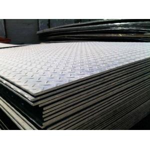 China Antislip Cold Rolled SS Diamond Plate 304 Stainless Steel Checkered Plate supplier