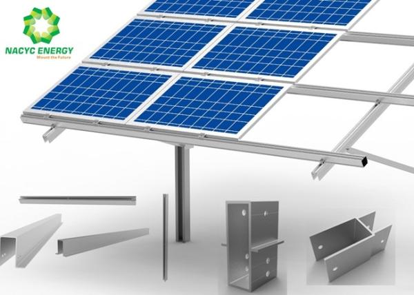 太陽電池パネルのポーランド人の台紙ブラケットの構造    照明装置の太陽動力火車の太陽Solar Energy製造業者