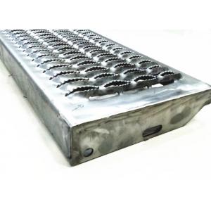 China 180MM Width Perforated Metal Grip Strut Grating For Anti Skid Walkway Stairs supplier