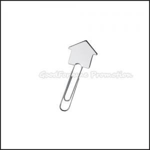 Promotional Printed logo advertising Abs paper clip bookmark gift