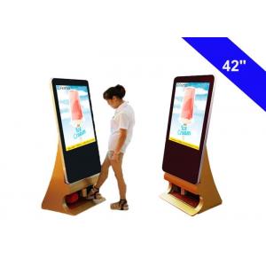 China Shoes Polish Commercial LCD Display Kiosk Totem Indoor Advertising Digital Signage wholesale