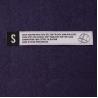 Straight Cut Fabric Woven Apparel Labels Cotton Yarn Custom Neck Tags