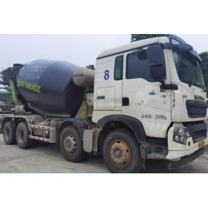 Zoomlion Used Concrete Mixer Truck Manufacturer 2019 Model With Howo Chassis