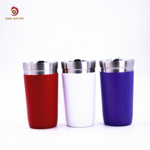Sublimation Stainless Steel Coffee Mug Warmer Travel Custom Ceramic 16 Oz