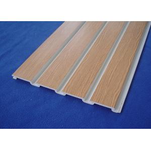 Store Fixture PVC Wall Cladding Panels , 4x8 Pvc Slatwall For Garage Wall