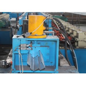 China Fireproof Sheet Roller Shutter Door Making Machine , Door Panel Roll Forming Machine Custom Color wholesale