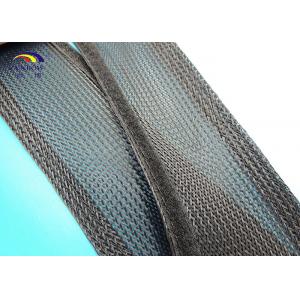 Fire Retardant Velcro Braided Expandable Sleeving Anti-aging Black
