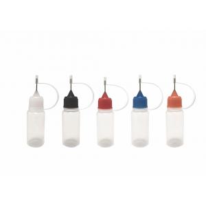 Various Colors Smoke Oil Bottle Sturdy PE Material With Steel Needle Cap