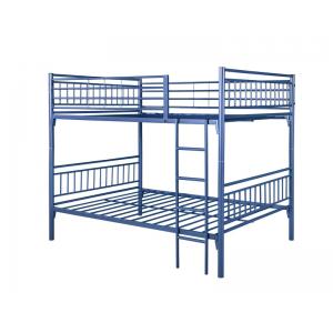 White Black Blue Double Steel Metal Bunk Bed For Schools Hospital