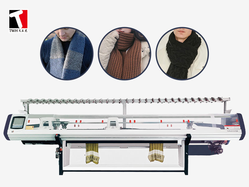 2 2 System Knitting Machine Flat 1.3KW With Double System
