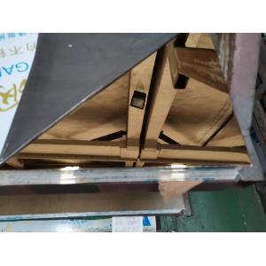 China Rose Gold 304 Stainless Steel Sheet NO.4 Mirror Finish Pvc Coated Stee Plate supplier