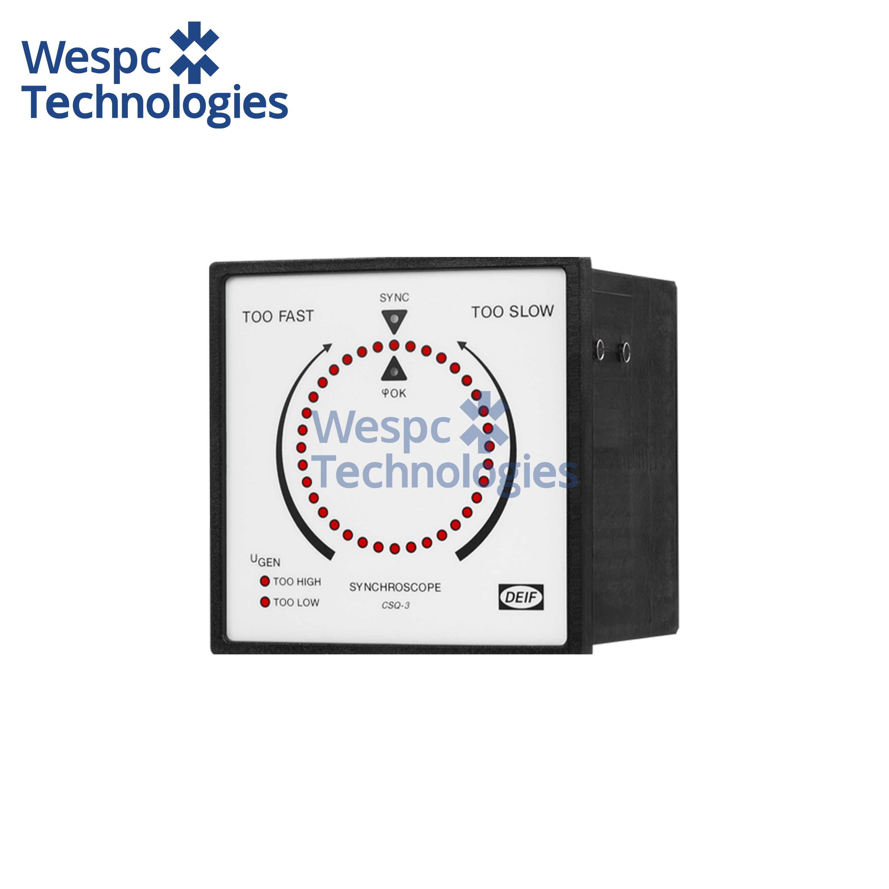 China Wespc Original DEIF CSQ-3 1 y 115VAC Sincroscopio Multifunción para Generadores wholesale