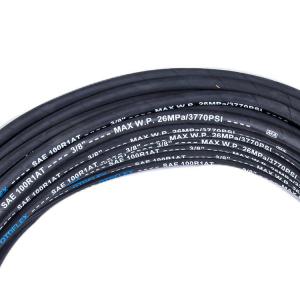 Flexible Synthetic Rubber Hose 1sn R1at Steel Wire Hot Temperature In America