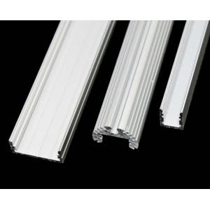 China 6063 - T5 Construction Aluminum Profile Extrusion Channel With PVDF / Powder Coating supplier