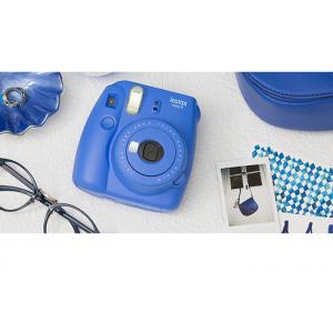 Fuji Instax mini 8 camera once imaging film lomo vertical shot for travel