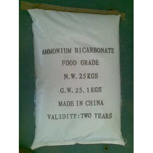 Ammonium Bicarbonate Food Grade for Manufacturer Sales