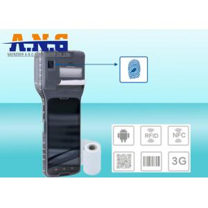 China UHF RFID reader 3G android printer terminal with GPS / WIFI / Bluetooth supplier