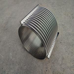 2.03mm Slot Width Customized Stainless Steel Wedge Wire Baskets