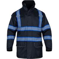 China Reflective Winter Warm Work Jacket, High Visibility Construction Overalls on sale