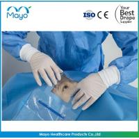 China Sterile Disposable Ophthalmic Drape Surgical Eye Drapes with Fluid Collection Pouches on sale