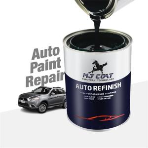 Acrylic Polyurethane Car Paint Refinish Matt Black Automotive Pearl Paint