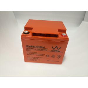 China 12v 40ah AGM Lead Acid Battery With Good Cyclic Property 197*165*170 mm supplier