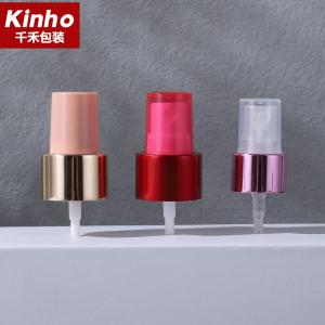 China Beautiful Color 18/410 20/410 24/410 Aluminum Closure Smooth Ribbed Fine Mist Spray K601-8 supplier