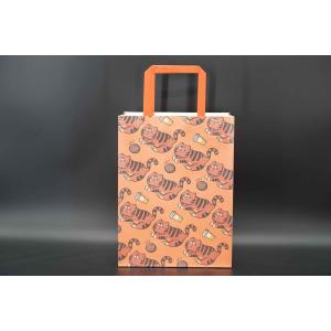 Packaging Kraft Paper Carrier Bags Printing Custom Restaurant Paper Bags