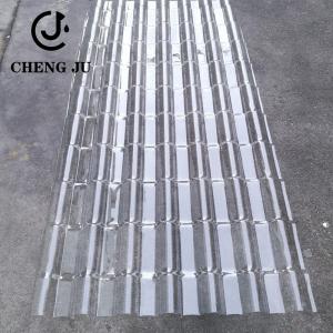 China 0.8-3.0mm Translucent Roof Sheet Corrugated Polycarbonate Wave Resin Glazed Roofing Sheet Tile supplier
