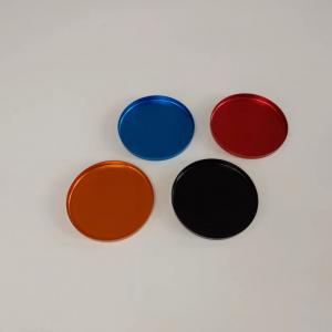 Colorful Anodized Deep Drawing Parts , Aluminium Deep Drawing Components