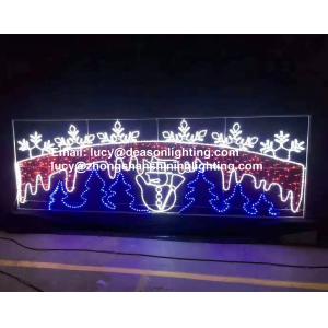 LED Decoration Light Christmas Sculpture Across Street Light