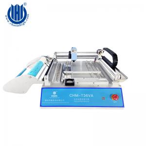 China Manual SMT SMD Desktop Low Cost LED Manual Operation Pick and Place Robot Machine 6000cph supplier