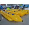 China Customized Triple Welding Inflatable Water Toys / Blow Up Double Banana Boat wholesale