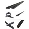 China Sponge Core Type U Profile Rubber Trim for Welding and Long-lasting Durability wholesale