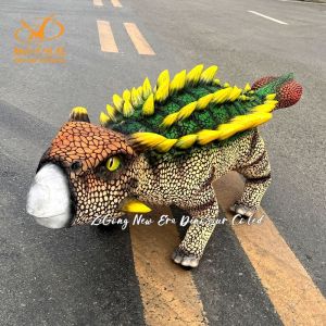 China Interactive Mechanical Dinosaur Intelligent Baby Dinosaur with 3-50m Size Customized Color and Steel Frame Silicone Rubber wholesale