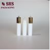 SRS empty cosmetic 5ml plastic perfume roll on bottle with gold hook cap