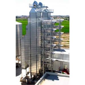 China Continuous Galvanized Corn 200 Ton/Day Mixed Flow Dryer supplier