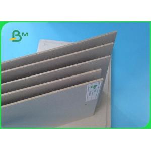 China Recycled Pulp 1.0mm 1.5mm Thickness Uncoated Grey Paper Board For Boxes supplier