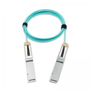 40GBASE QSFP+ To QSFP+ AOC Cables 0.5m To 100m Cisco Compatible Active Optical Cables