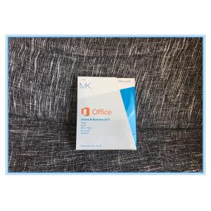 Genuine Microsoft Office Home And Business 2013 License 1 PC No Media With Card