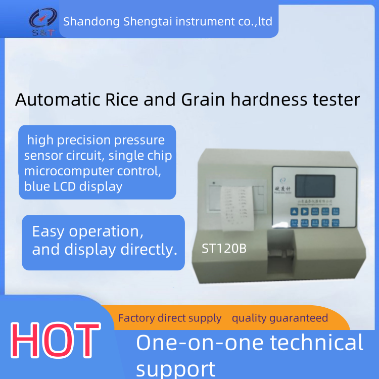 China Blue LCD Display High Precision Pressure Sensor Circuit Automatic Grain Pellets Hardness Tester wholesale