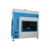 China IEC 60335-2-10 Glow Wire Flammability Test Chamber Fire Risk Assessment Equipment Button Operation on sale