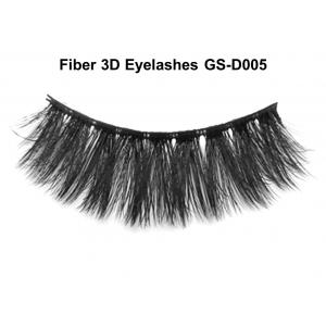 Fiber Fake 3D Mink Eyelashes Stage Makeup Natural Beauty Tool Handmade