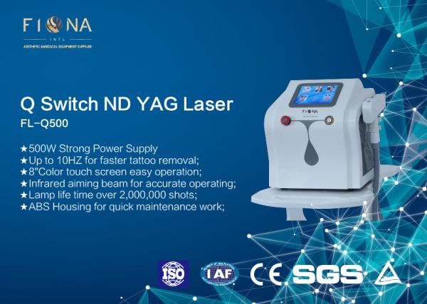 Skin Care Pigmentation Laser Tattoo Removal Machine For Beauty Salon 220V 60HZ