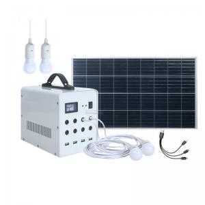 10W Portable Solar Generator Kit Home Solar Off Grid Powered Battery