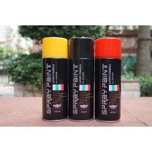 Fast Dry 400ML Bright White Spray Paint Black Lacquer Paint For Wood