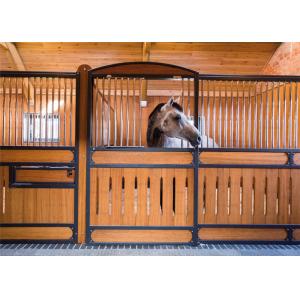 China Commercial 10ft 12ft Horse Stable Box / Galvanized Horse Fence supplier