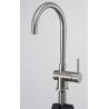 W01-008 kitchen basin sink mixer tap Stainless steel brushed finished cold hot