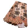 China Supoo Affordable Trendy Guipure Lace Fabric Cord Lace with Embroidered Flowers Patterns in Multi Colors for Party wholesale